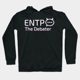 ENTP The Debater MBTI types 4F Myers Briggs personality gift with icon Hoodie